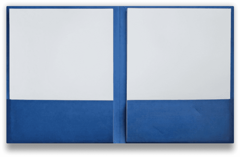 Custom professional presentation folders