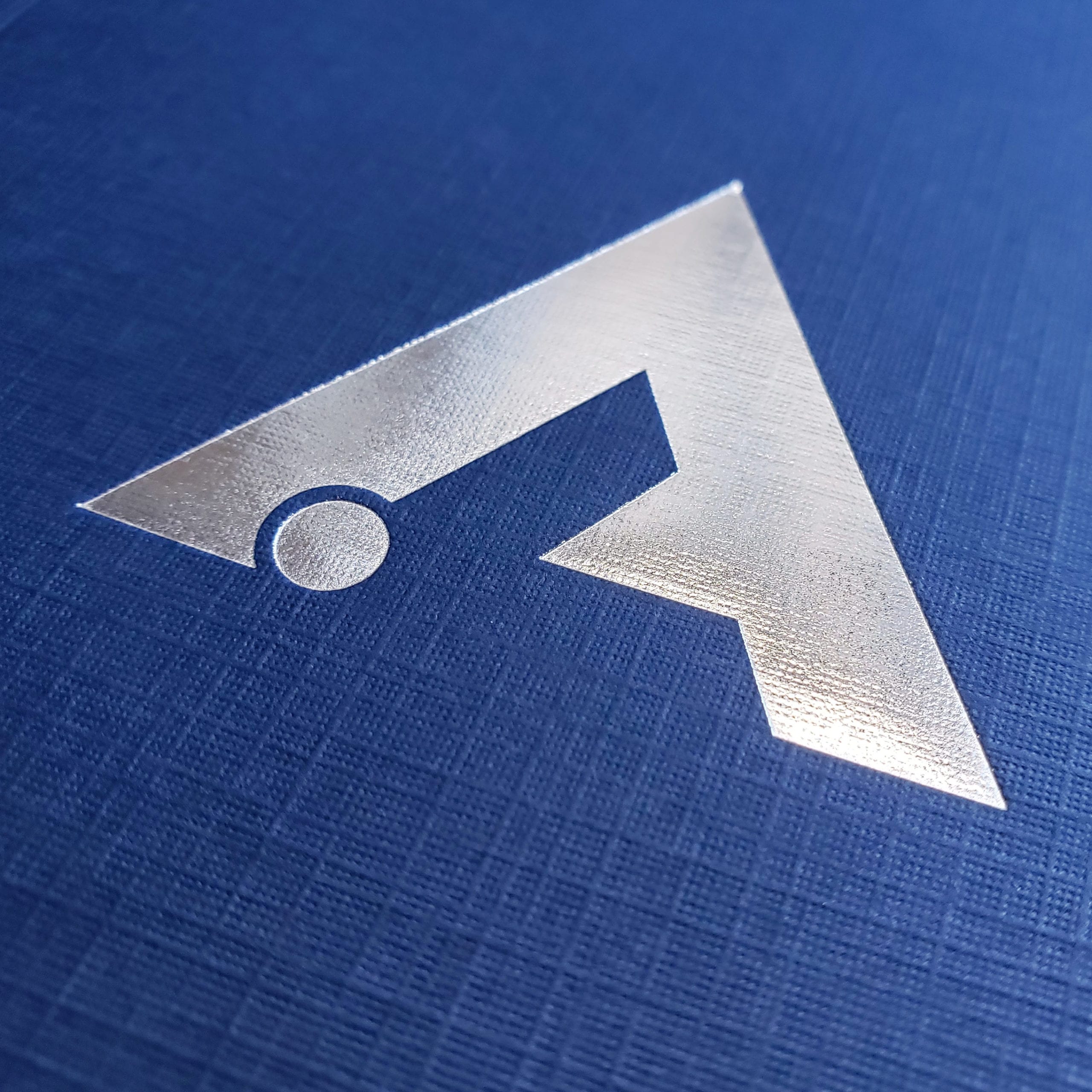 embossed twin pocket folder