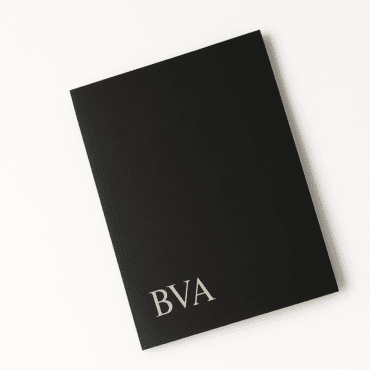 Custom Premium Linen Reinforced Presentation Folder Black