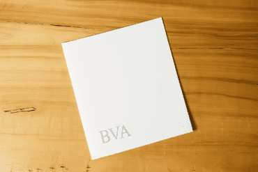 Custom Premium Linen Reinforced Presentation Folder White